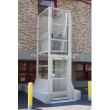 Levante de plataforma vertical estacionaria para sillas de ruedas